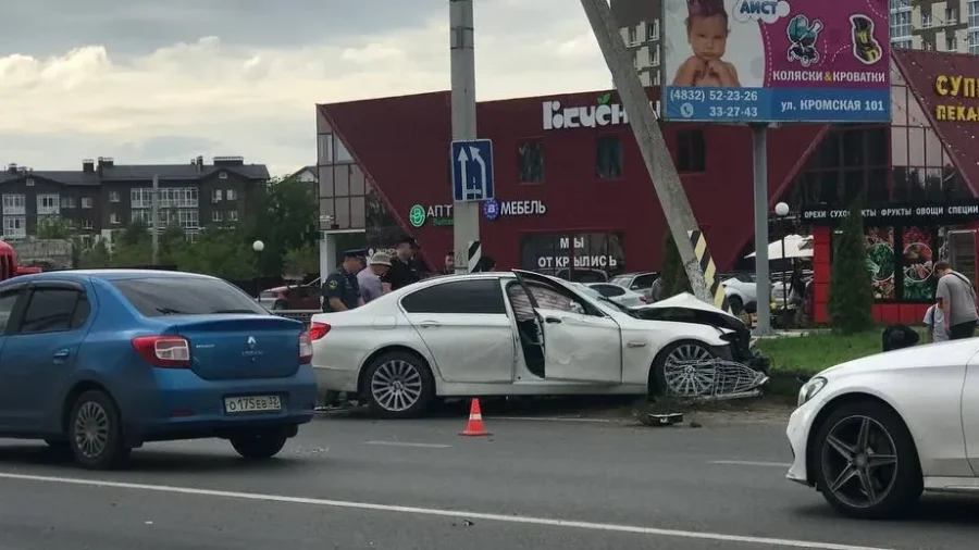 Под Брянском в массовой аварии пострадали люди