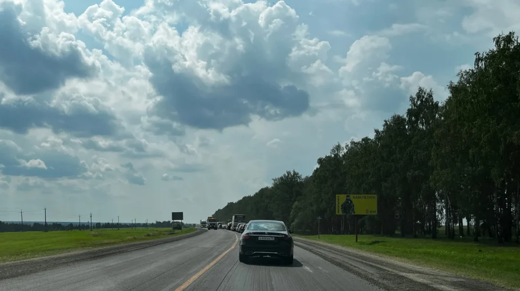 Ремонт федеральной узкоколейки под Брянском вызвал огромные пробки в 30-градусную жару