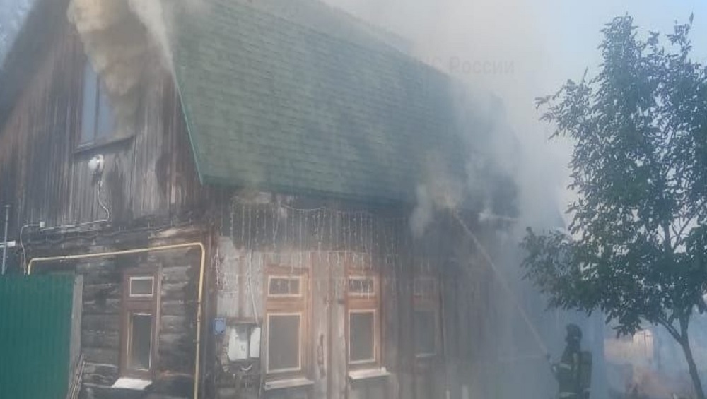 В Хотылёве Брянской области утром 28 августа при пожаре в доме погиб 61-летний мужчина