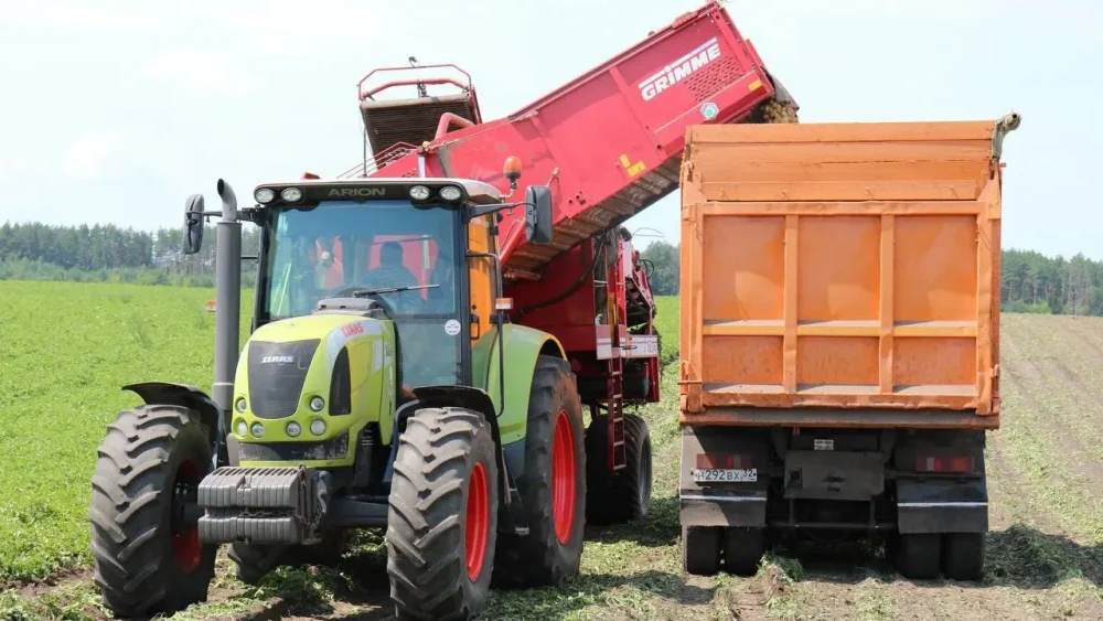 В Брянской области к 21 августа обмолочено 127 тысяч га зерновых и масличных культур