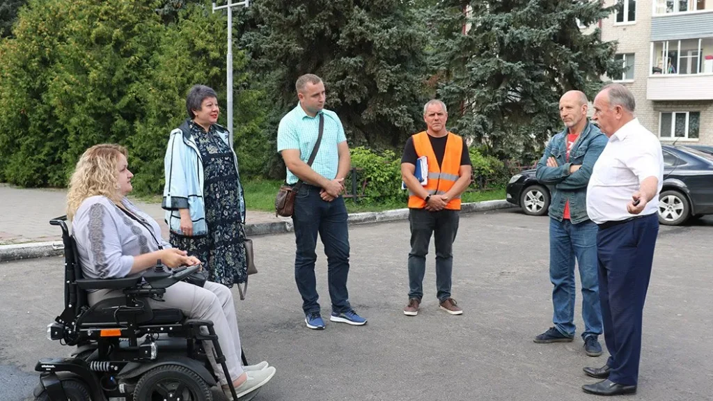 В Брянске нашли эталонную улицу для инвалидов