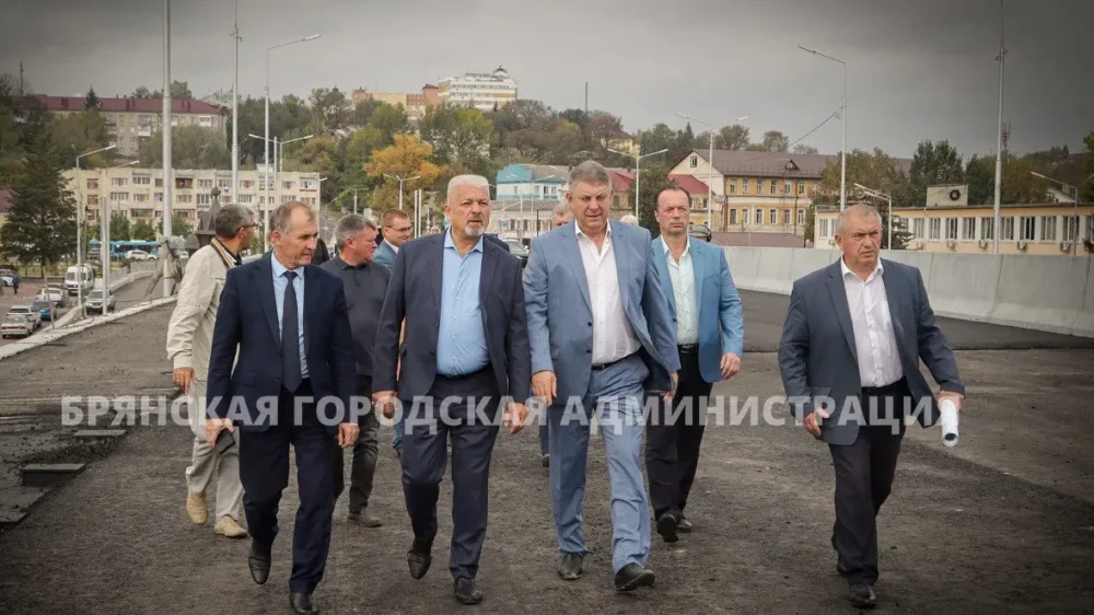 В Брянской горадминистрации пообещали сдать Славянский мост в ноябре