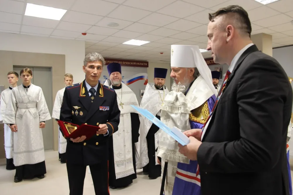 В Брянске освятили закладной камень на месте будущей церкви во имя Александра Пересвета