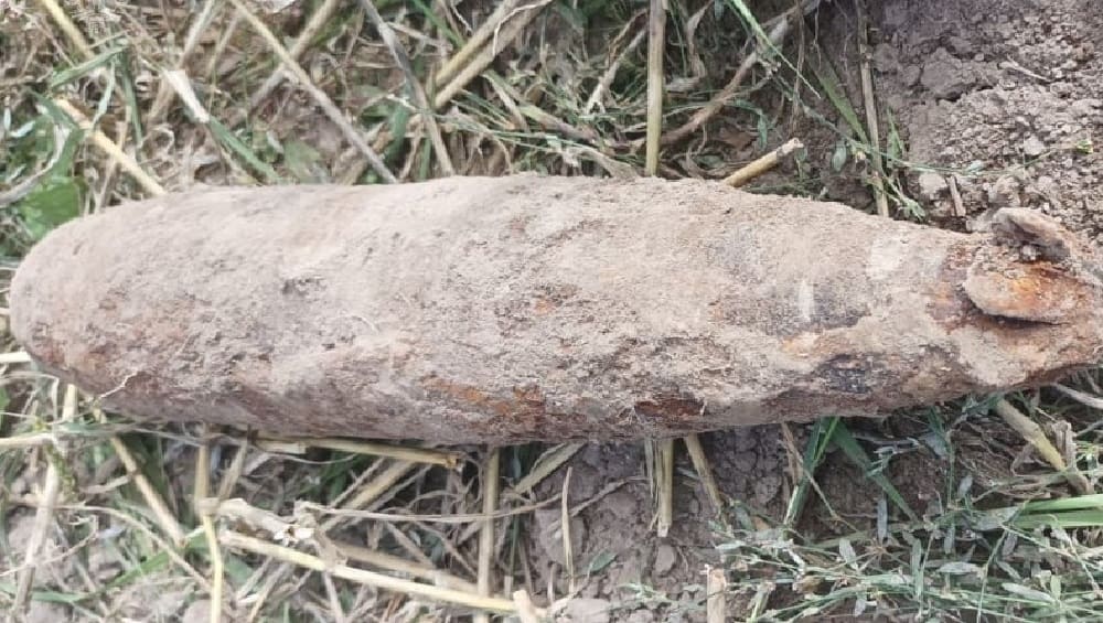 Жителей Почепского района Брянской области 16 сентября напугала 10-килограммовая авиабомба