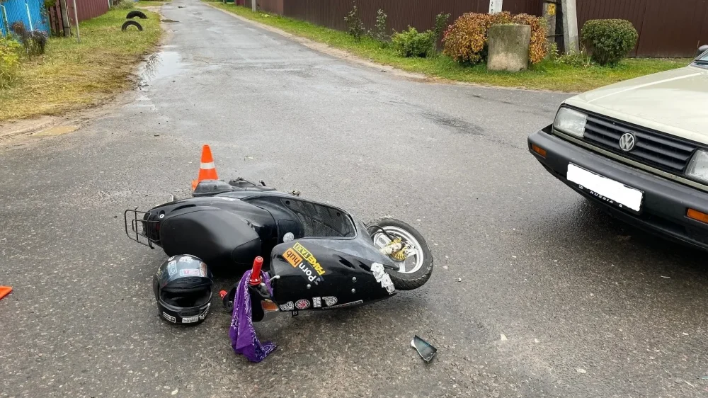 В Унече водитель Volkswagen Jetta раздавил управлявшего мопедом 14-летнего школьника