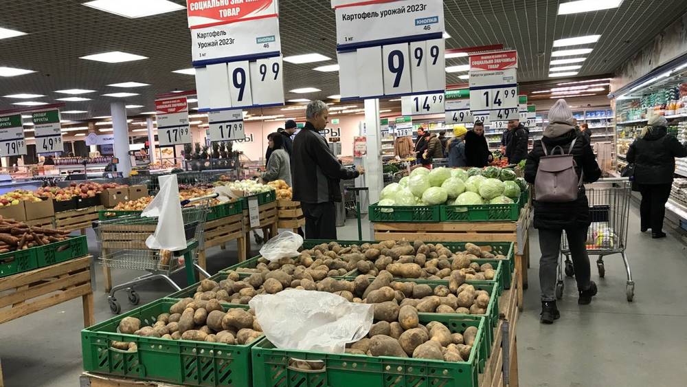 В Брянске цена картофеля с июня снизилась в 20 раз