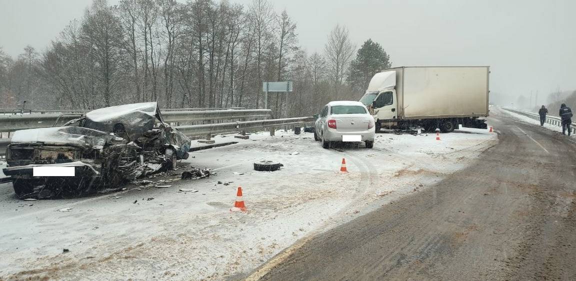 Водителя фургона отдали под суд за гибель двоих человек в ДТП на трассе под Навлей