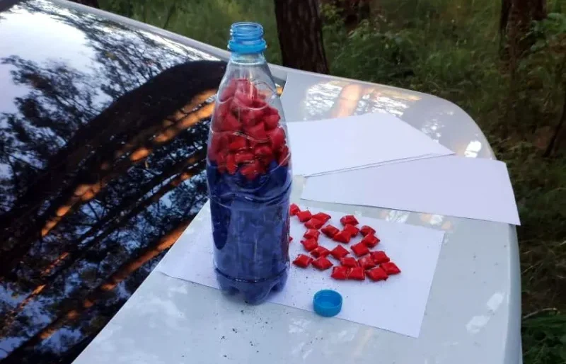 В Брянской области арестовали наркопреступника с 345 свертками метадона и гашина