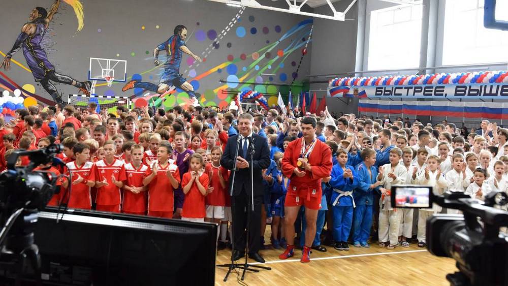 Об открытии ФОКа «Бежица» в Брянске с участием Путина рассказал Богомаз