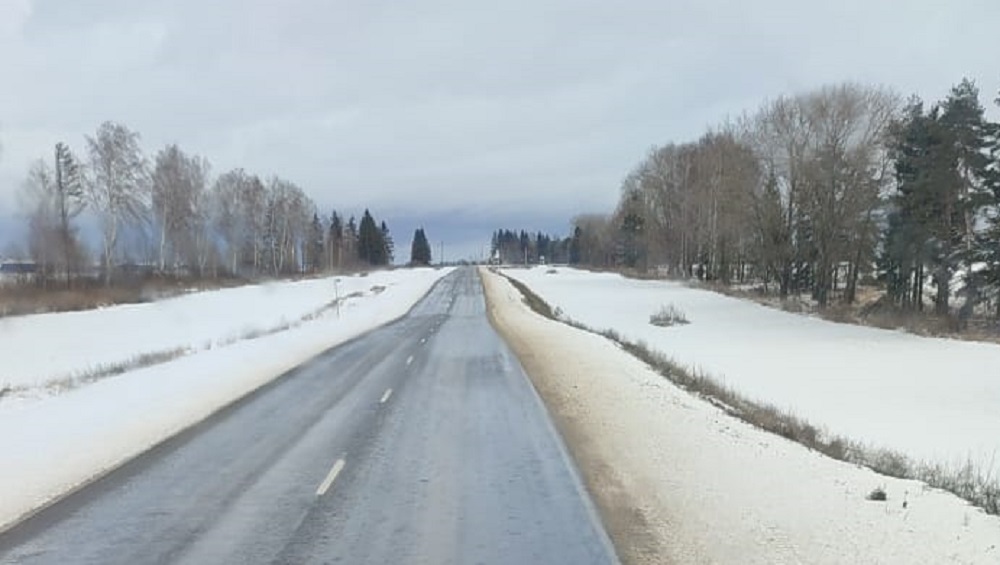 В Брянской области на битву со снегом дорожники вывели 164 машины
