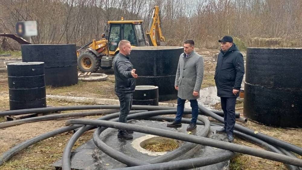В Брянске подошло к завершению строительство водопровода на Ковшовке