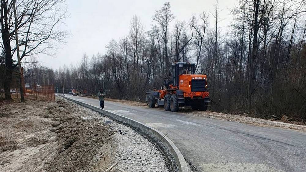 В Володарском районе Брянска дорогу к строящемуся военному госпиталю сдадут в 2024 году