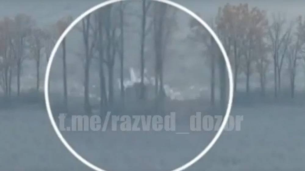 Видеокадры дали представление о происходящем вблизи брянской границы