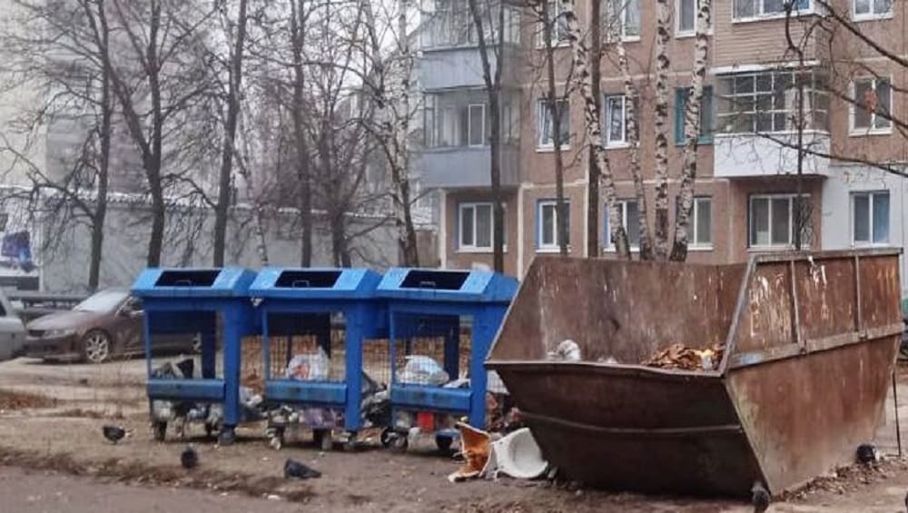 В Бежицком районе Брянска пятерых торговцев с улицы Флотской наказали из-за мусора