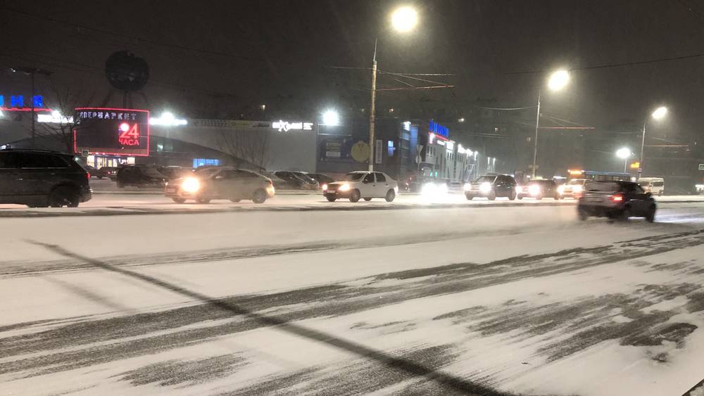 В Брянской области ночью 17 января синоптики пообещали снег и 14-градусный мороз