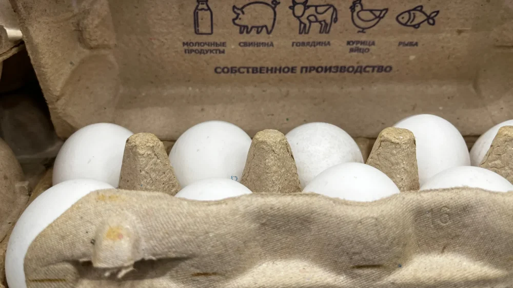 В брянских магазинах устали переписывать ценники на куриные яйца