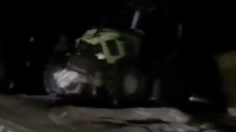 На трассе «Украина» в Брянской области вечером произошла массовая авария