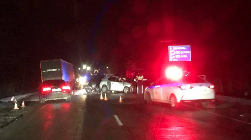 На брянской трассе погибли 20-летний водитель и 32-летний пассажир