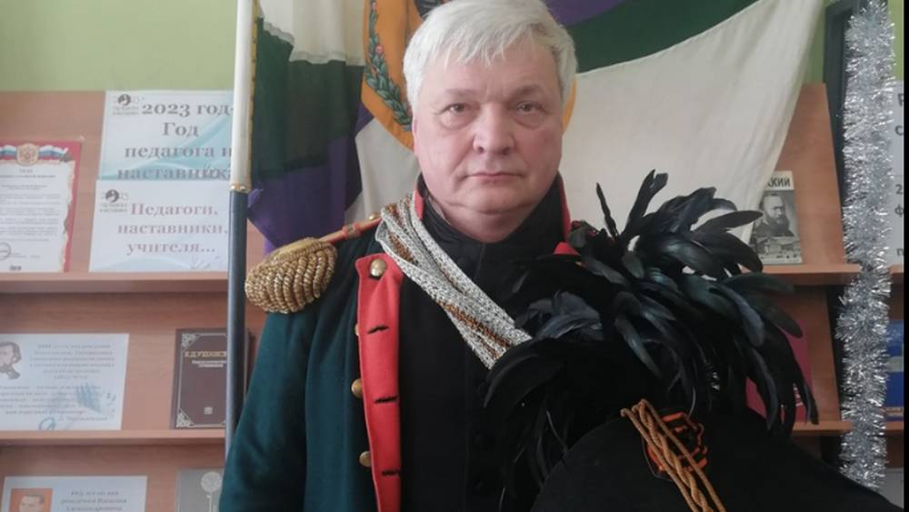 По Севску прошли воины графа Каменского полка