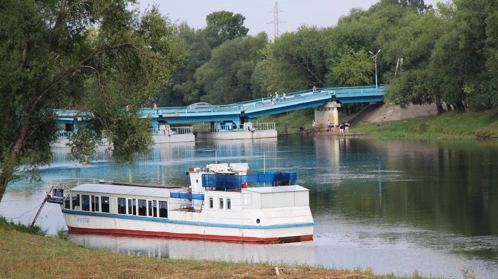 Старый понтонный мост на набережной Брянска предложили перевезли на Флотскую