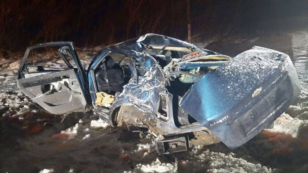 На брянской трассе в автомобиле 34-летней женщины погиб 19-летний парень