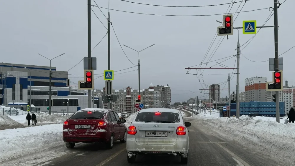 После обильного снегопада на дорогах Брянской области не было ДТП с пострадавшими