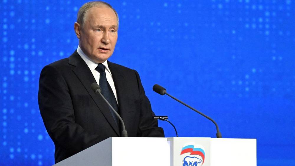 Владимир Путин: Хочу поблагодарить «Единую Россию» за поддержку – для меня она значима и важна!