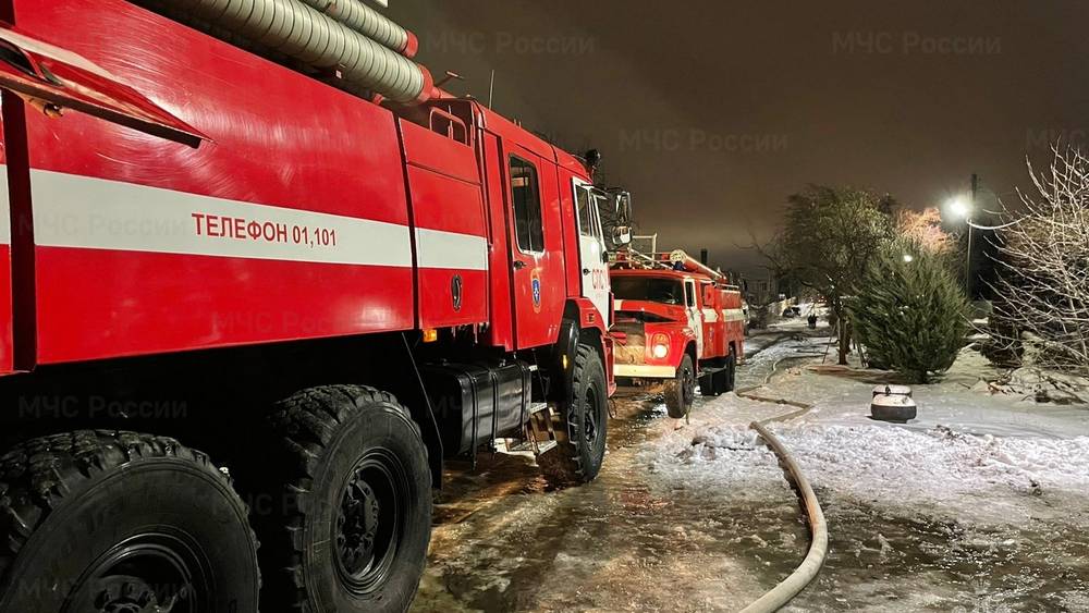 В Брянске за день произошел второй пожар на большом складе