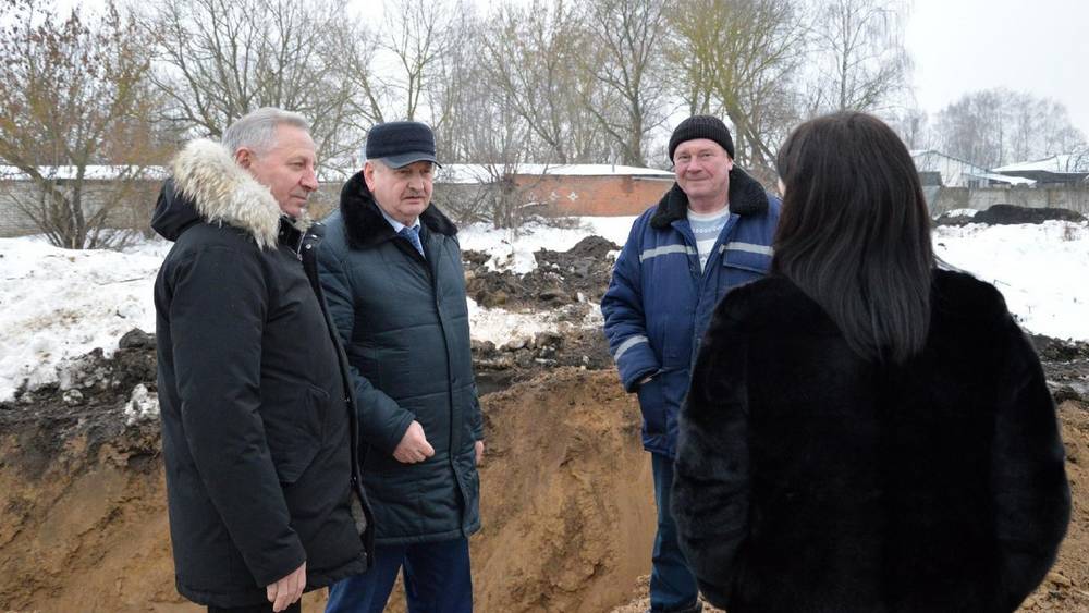 В Стародубе начали строительство спортивного комплекса с бассейном