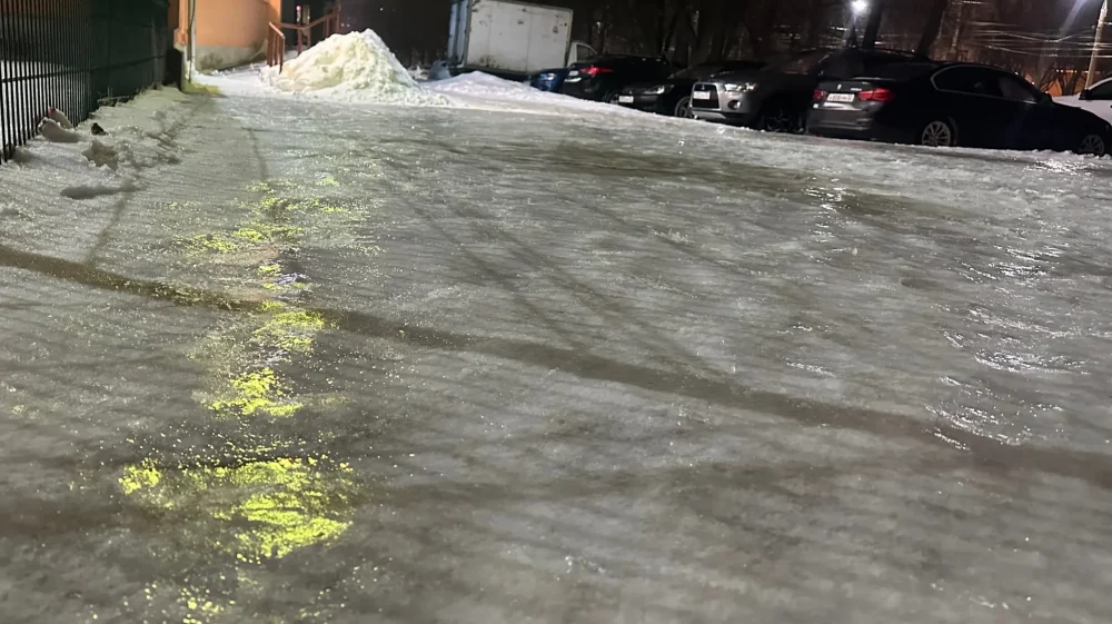 В Брянской области из-за гололеда объявлен «желтый уровень» опасности погоды