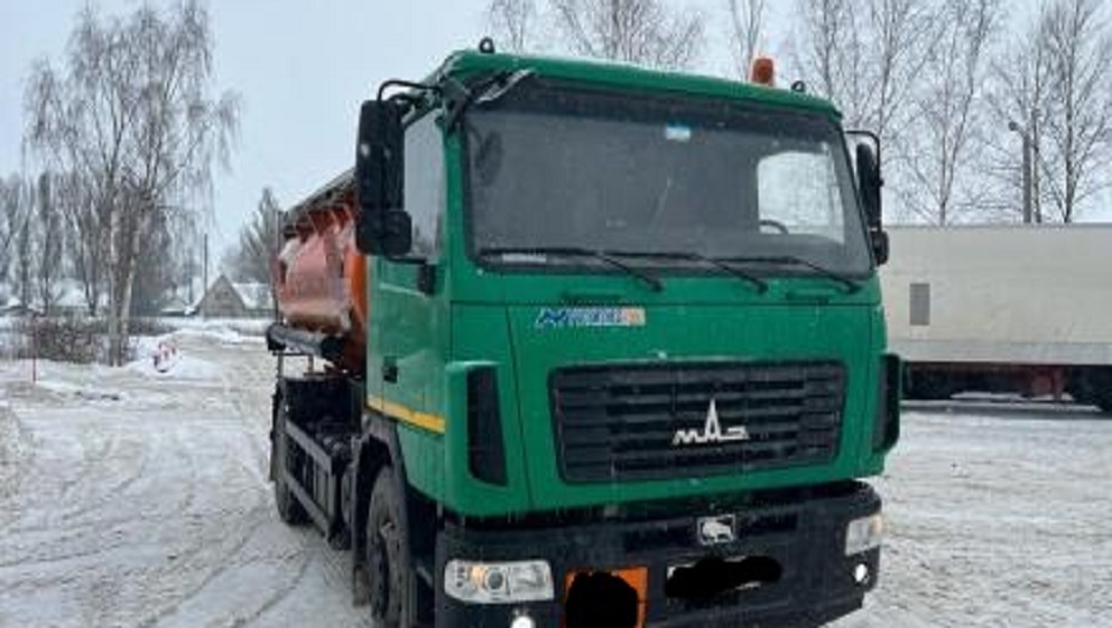 В Брянске задержали перевозивший опасный груз МАЗ с неисправными тормозами