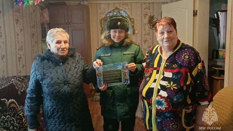 Брянские спасатели проинструктировали граждан о мерах пожарной безопасности в быту