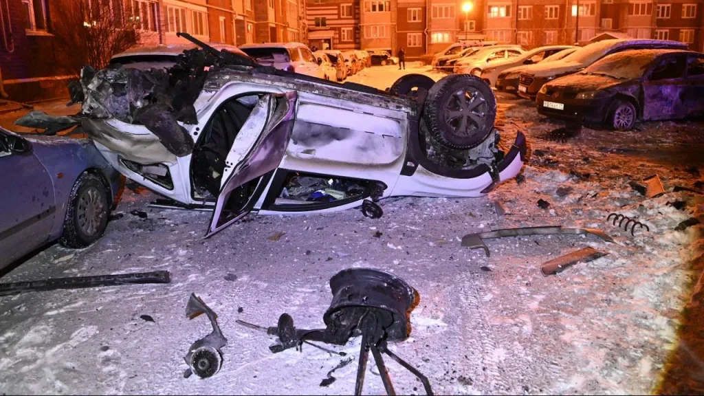 В Белгороде в результате ночного обстрела повреждения получили 92 квартиры