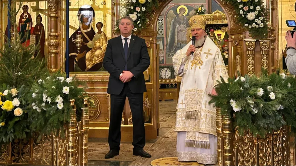 Брянский губернатор поздравил жителей области с Рождеством Христовым