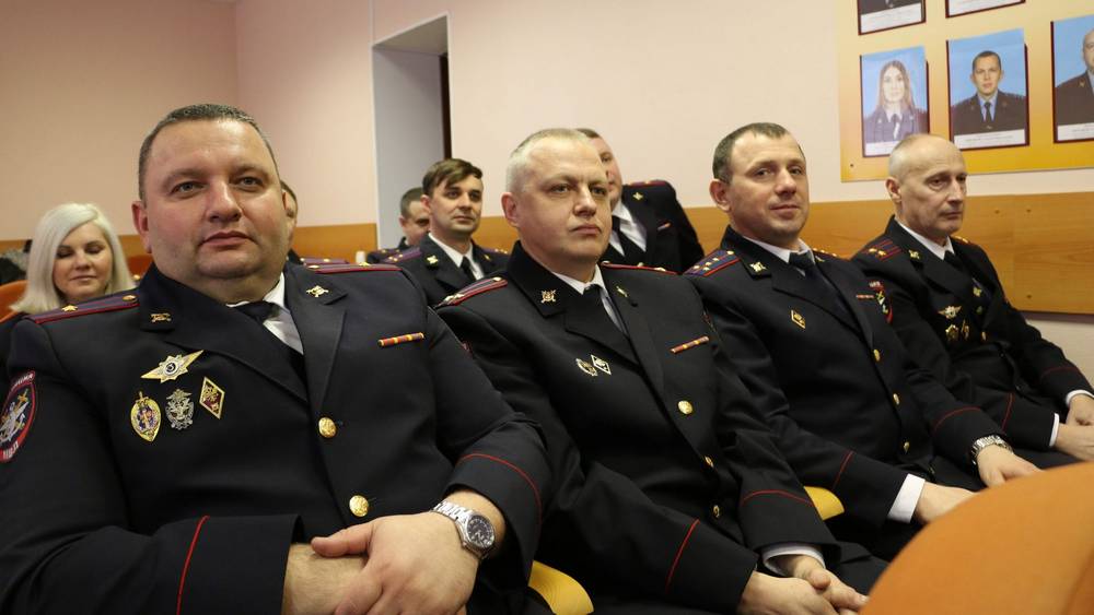 В Брянской области отметили профессиональный праздник транспортные полицейские