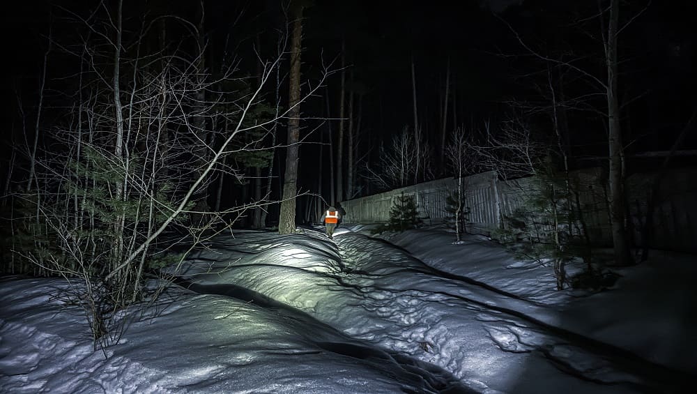 Брянские волонтёры спасли от гибели замерзавшего в ночном лесу мужчину