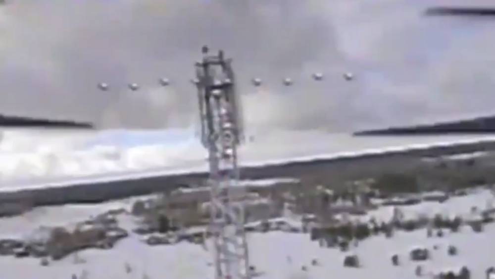 Возле брянской границы дрон уничтожил вражескую вышку РЭБ