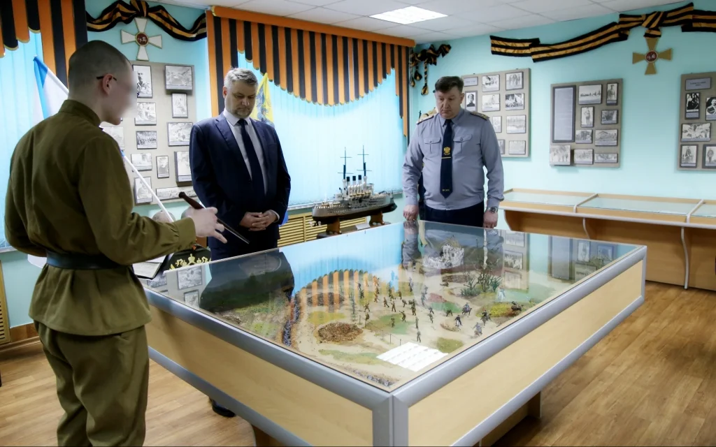 Главный федеральный инспектор по Брянской области Андрей Дьячук посетил воспитательную колонию