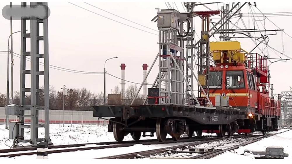 На МЖД круглосуточно проводятся мероприятия по недопущению образования наледи на контактной сети