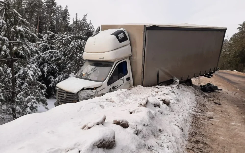 В Брянской области из-за уснувшего водителя грузовика произошла смертельная авария