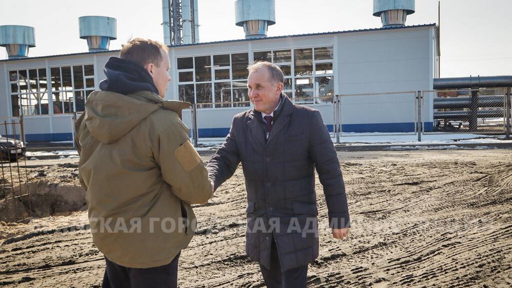 В Брянске завершили земляные работы на стройке Дворца зимних видов спорта