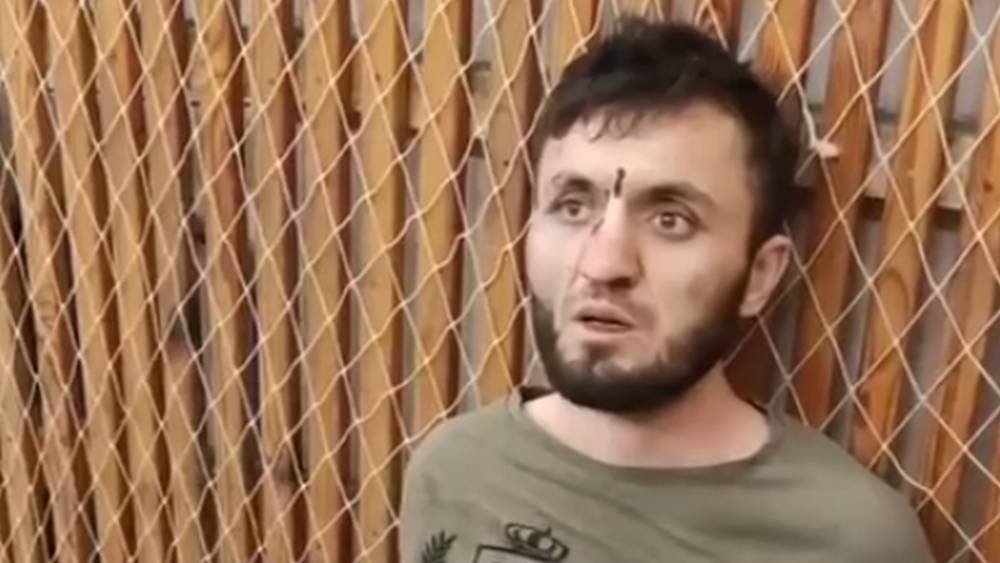 Появилось видео допроса задержанного под Брянском в связи с терактом в «Крокусе»