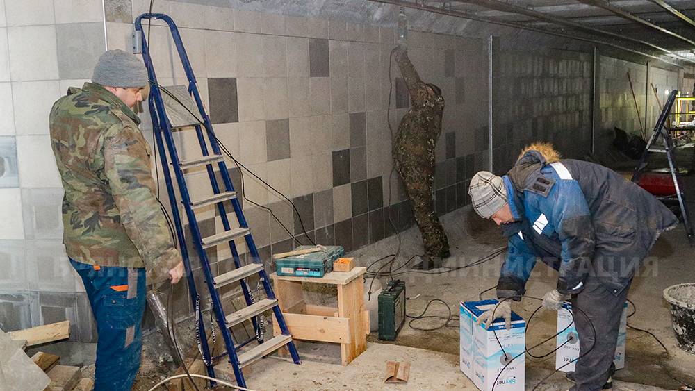 В Брянске власти проверили завершающий этап ремонта подземного перехода