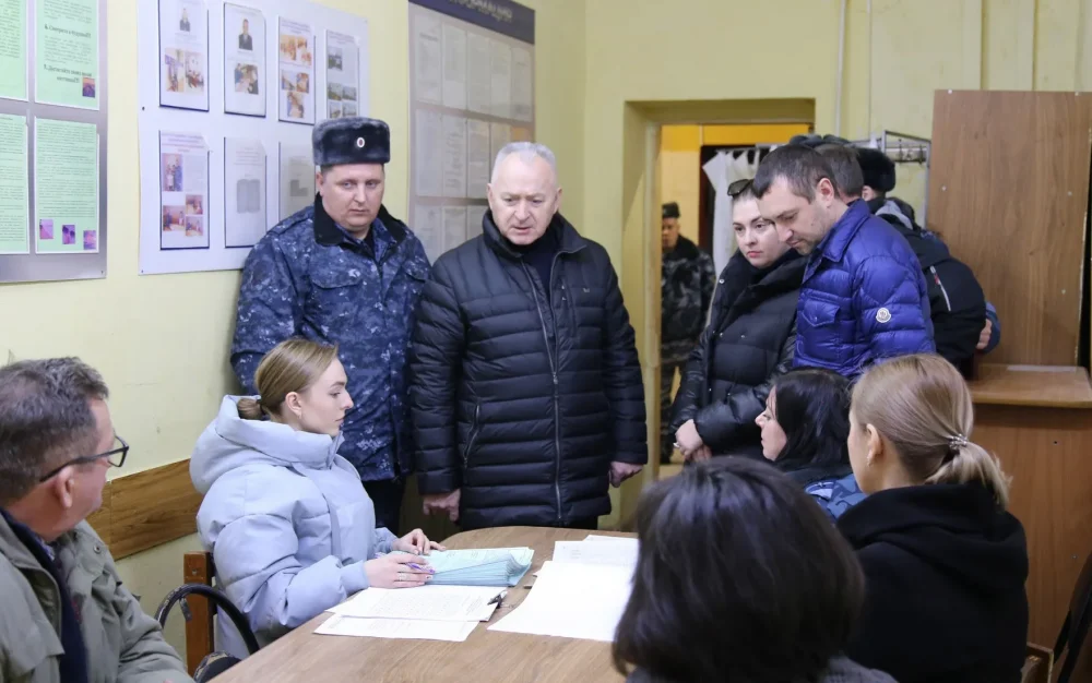 В УФСИН России по Брянской области прошли выборы президента России