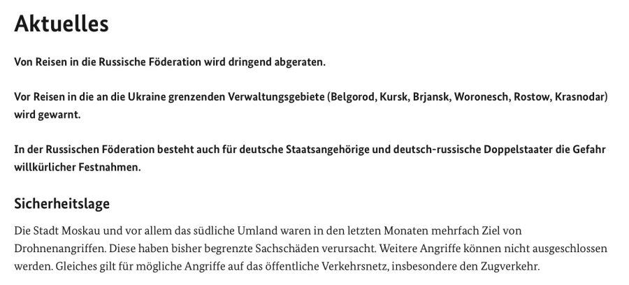 Немцев попросили воздержаться от поездок в Брянск и сообщили о дальнейших атаках дронов