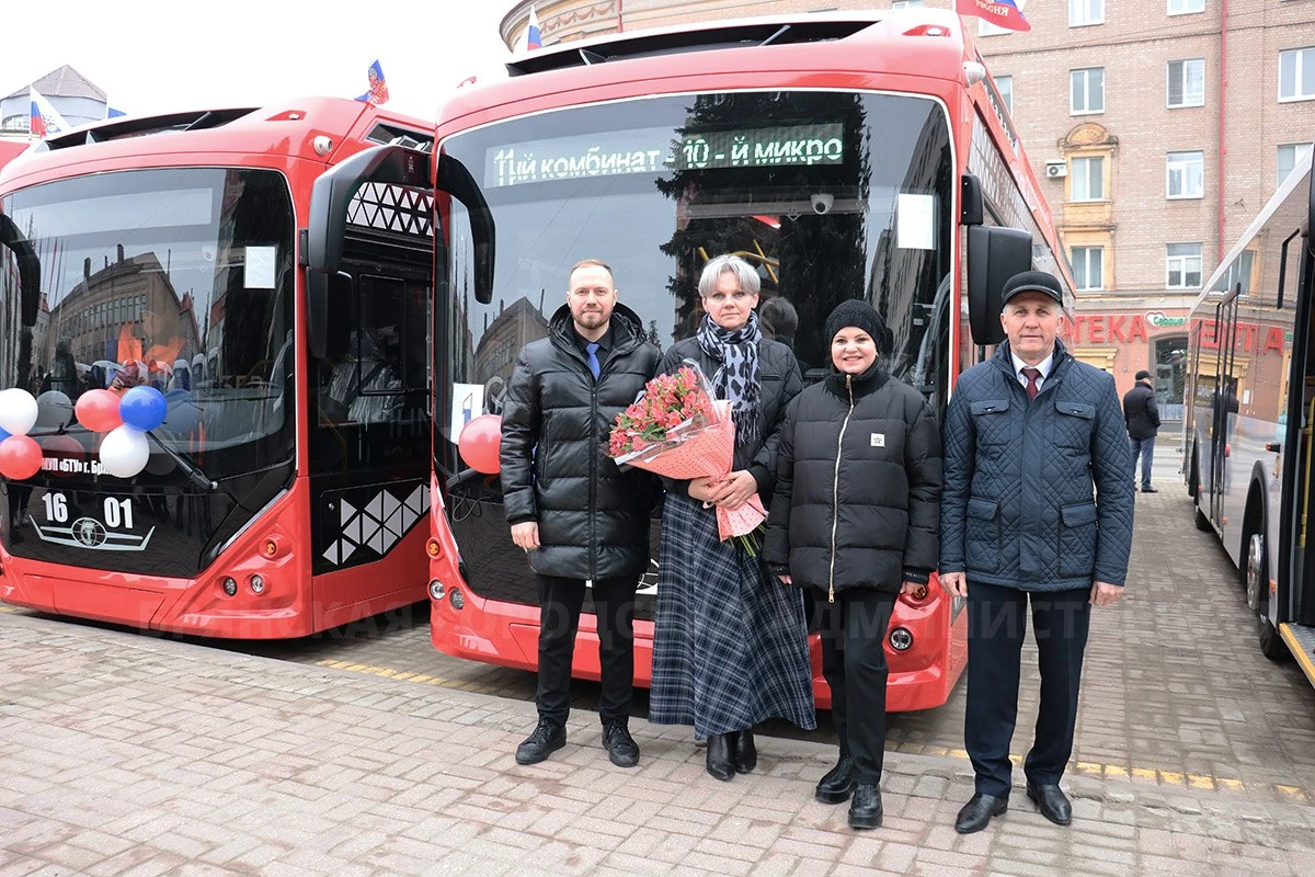 В Брянск поставили сотню закупленных троллейбусов