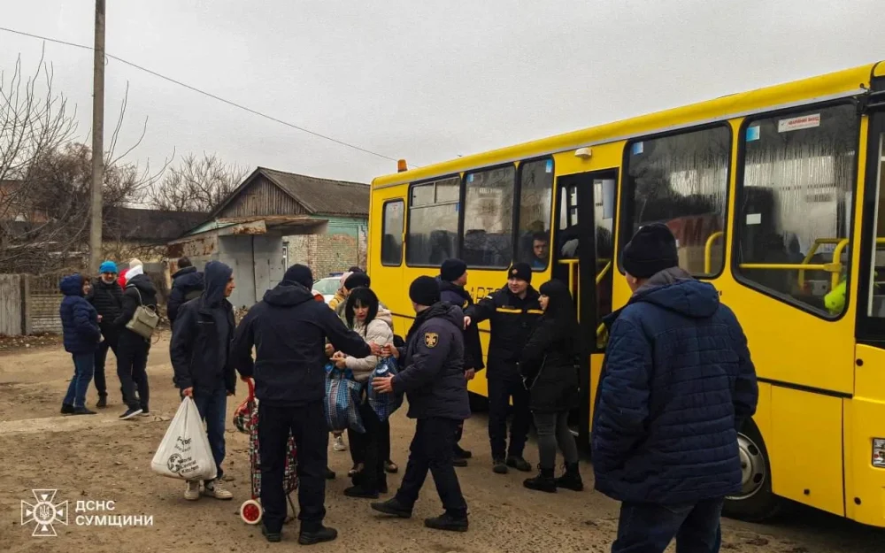 За брянской границей продолжилась эвакуация людей