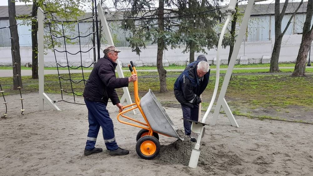 В Брянске начали подготовку к парковому сезону