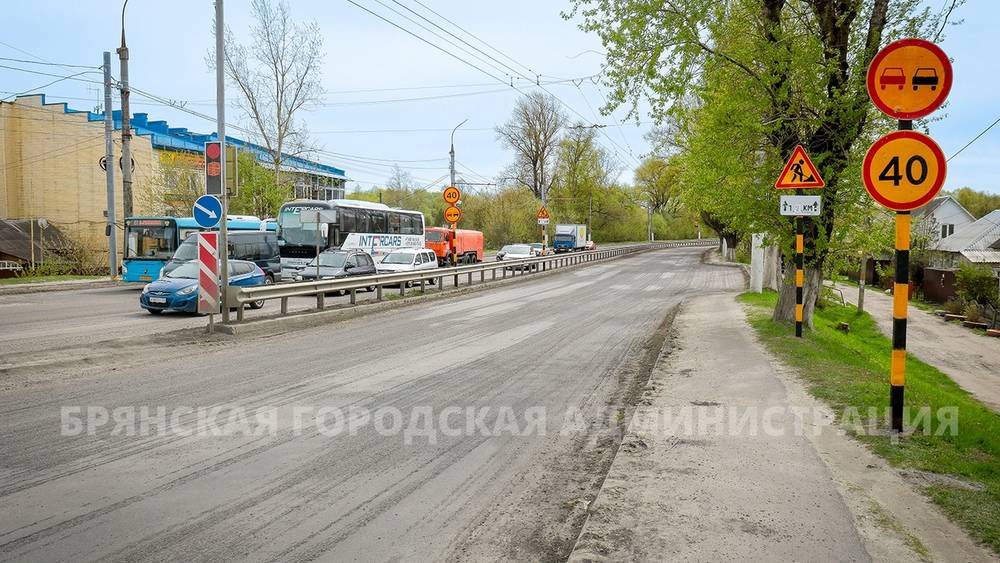 В Брянске построят ливневую канализацию на части улицы Калинина