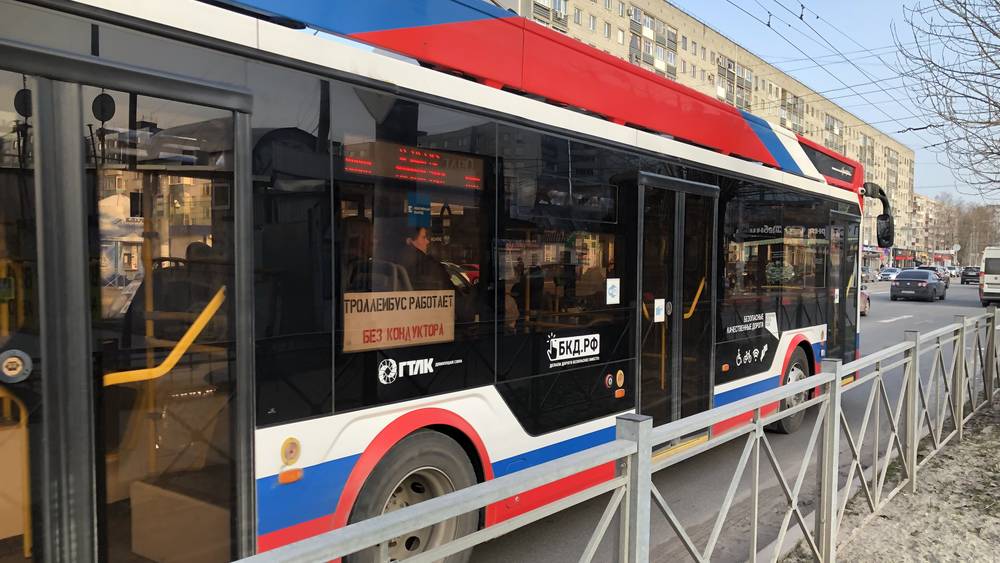 В Брянске 1 апреля на линию вышли новые троллейбусы с кондиционерами